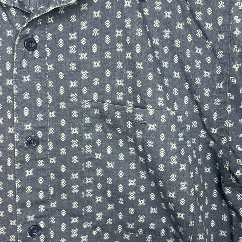 Patagonia Go To Patterned Full Button Front Collared Shirt Size Small - Picture 3 of 11